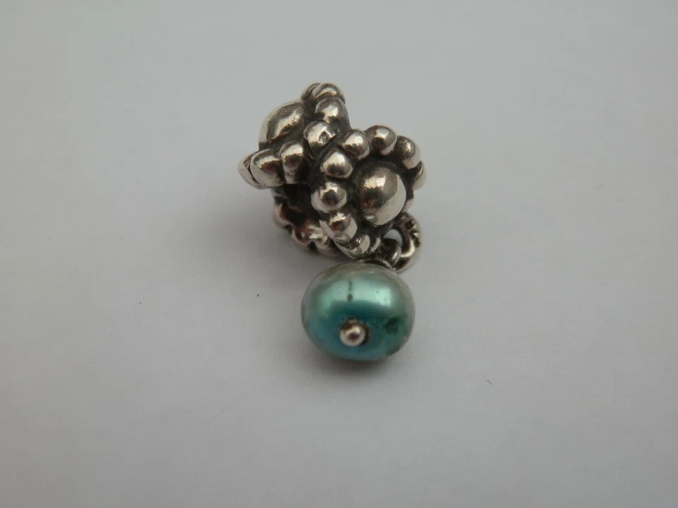 GENUINO ENCANTO DE PERLAS DEL SANTO GRIAL PANDORA MÁS RARO -790339TP Foto 1 de 4