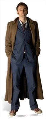 ICONICGREATS The Tenth Doctor Who David Tennant Official Lifesize Celebrity Cardboard Cutout