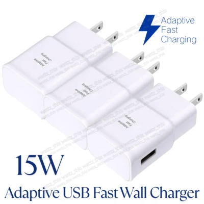1-3Pcs Wall Charger Fast Charging For Samsung Galaxy S9 S10 S20 S21 S22 S23 S24+ - Image 1 of 4