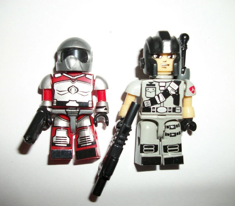 Kre-O Mini Figure Gi Joe Rare Kreo Lot x2 #1 MAINFRAME + Cobra A.V.A.C. - Image 1 of 1