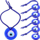 Unique Blue Eye Pendant - Turkish Evil Eye Glass Ornaments Set