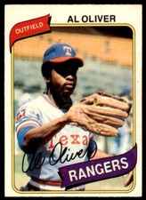 1980 O-PEE-CHEE AL OLIVER TEXAS RANGERS #136