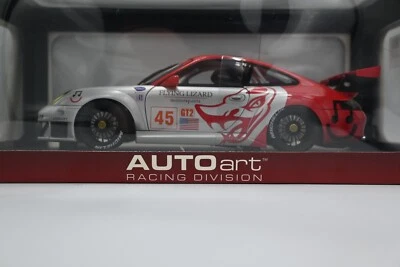 Porsche 911 (996) GT3 RSR ALMS GTS 2006 - Modelo diecast escala 1/18 de AUTOart Foto 1 de 4