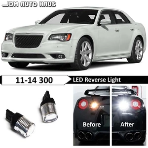 Bombilla LED de respaldo inverso blanca de alta potencia 7440 para Chrysler 300 2011-2014 - Imagen 1 de 12