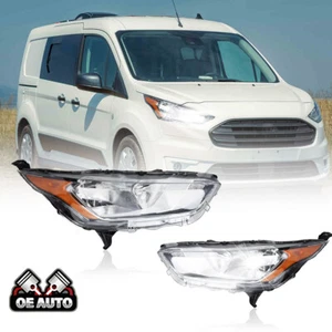Headlight For 2019-2020 Ford Transit Connect Halogen Headlamp(s) Left/Right Side - Picture 1 of 11
