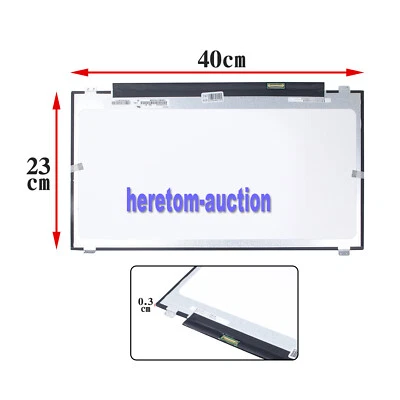 NT173WDM-N21 LTN173KT04-H01 LTN173KT04-301 17.3" 1600x900 HD+ EDP LED LCD Screen - Image 1 of 4