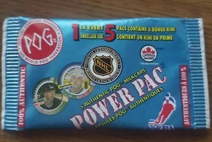 NEW OLD STOCK RETRO SEALED SURPRISE BLIND BAG Vtg Hockey NHL GAME KINI POG - Picture 1 of 6