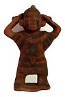 Vintage Aztec Maya Inca South America Tribal Art Clay Terracotta Statue