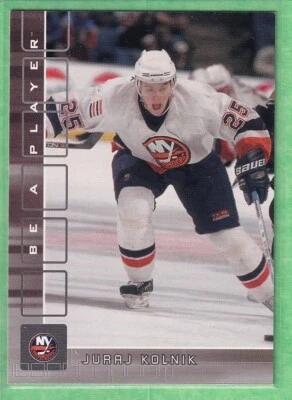 2001-02 In the Game Be A Player Memorabilia #160 Juraj Kolnik New York Islanders - Image 1 of 2