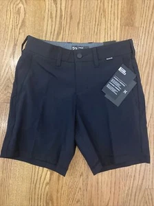 Hurley Phantom Boys Black Shorts 23 7 NWT - Picture 1 of 4