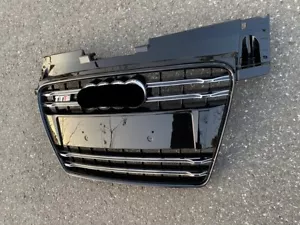 Rejilla de malla delantera cromada para parachoques para Audi TT TTS 2008-2014 actualización a TTS - Imagen 1 de 3