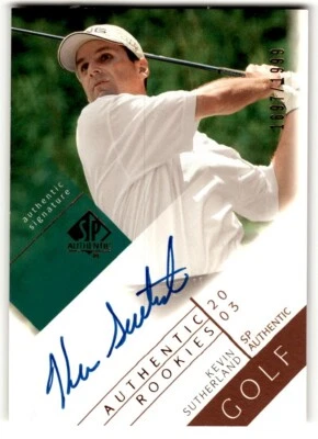 2003 SP Authentic Golf Signature Kevin Sutherland Auto /1999 #114 - Image 1 of 2