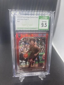 Kevin Porter Jr. 2019-20 NBA Hoops Premium Stock ROOKIE Red Prizm #225 CGC 9.5 - Picture 1 of 2