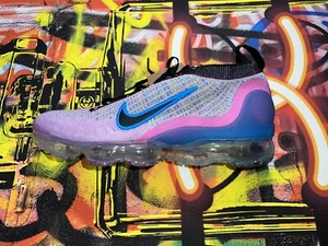 Nike Air W VaporMax 2021 Flyknit Nature Pink DX3369-600 Size 12/Men’s 10.5 Bin 3 - Picture 1 of 5