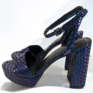 Sandalias de tacón Vince Camuto para mujer con plataforma colgante talla 8,5 M - Imagen 1 de 10
