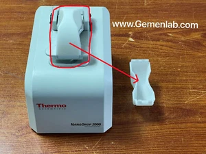 Cubierta de brazo Thermo Scientific NanoDrop 2000 #042-845900, nueva, para fabricante de equipos originales NanoDrop2000 - Imagen 1 de 6