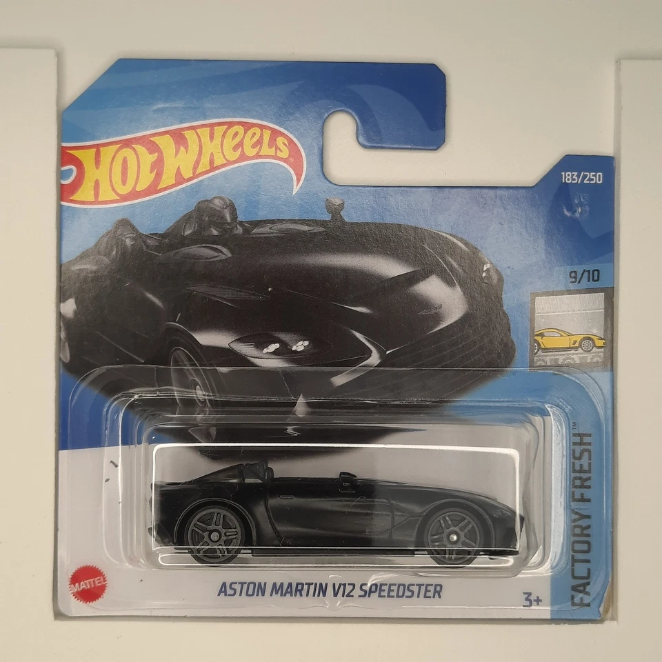 Hot Wheels Mattel 2022 Aston Martin V12 Speedster 183/250 HW Factory Fresh 9/10 - Immagine 1 di 1