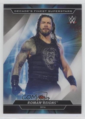 2020 Topps Finest WWE Decade's Finest Superstars Roman Reigns #S-7 - Image 1 of 2