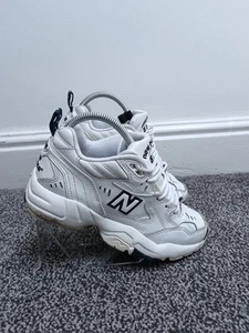 New Balance 608v1 scarpe da ginnastica uomo taglia UK 3,5 in bianco navy MX608WT - Foto 1 di 7