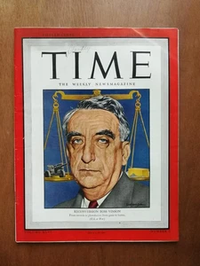 Time Magazine July 9 1945 Reconversion Boss Vinson No Label Newsstand - Picture 1 of 1