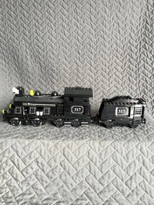 Lego 9V My Own Train Railway Black 3741 3742 COMPLETE • NO MANUAL NO BOX - Picture 1 of 12
