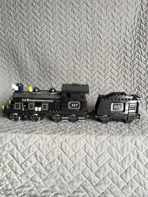 Lego 9V My Own Train Railway Black 3741 3742 COMPLETE • NO MANUAL NO BOX - Image 1 of 4