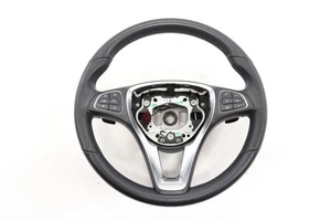 2016 - 2022 MERCEDES GLC300 X253 STEERING WHEEL W/ SWITCH BUTTON OEM BLACK_115 - Picture 1 of 16