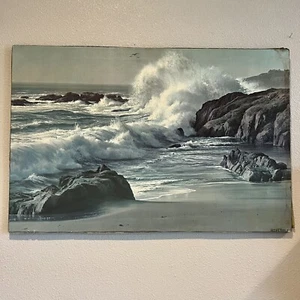 James Fetherolf Paesaggio Marino Vintage Stampa Arte Oceano Costiera 24x36 Decorazione Parete - Foto 1 di 8