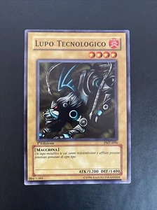 Yu-Gi-Oh Common Card Ita 1st Ed Pmt-i096 Technological Wolf Near Mint - Picture 1 of 2