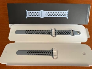 Apple Watch Nike Sport Band Obsidian Mist/Black for 44/45/46/49mm MG403AM/A - Zdjęcie 1 z 2