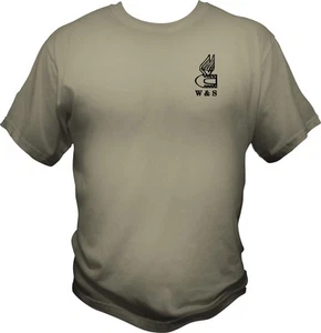 Webley Revolver Flying Bullet T Shirt Webley & Scott Pistol Victorian -19 - Picture 1 of 10