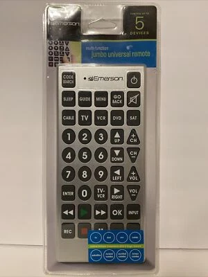NEW Emerson jumbo universal remote - Image 1 of 4