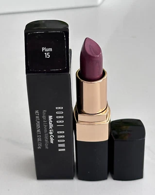 Bobbi Brown Metallic Lip Color PLUM 15 - Image 1 of 2