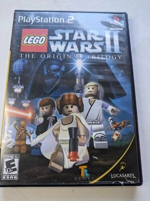 LEGO Star Wars II: The Original Trilogy (Sony PlayStation 2) Black Label-CIB - Image 1 of 4