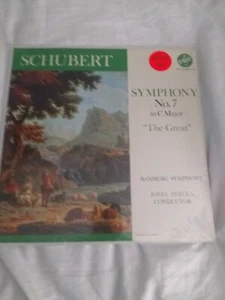 SEALED SCHUBERT SYMPHONY NO.7 IN C MAJOR THE GREAT LP BAMBERG JONEL PERLEA VOX - Imagen 1 de 2