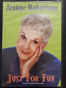 Jeanne Robertson: Just For Fun (DVD, 2009) Award Winning Humorist NEW SEALED - Picture 1 of 2