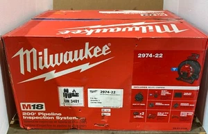 Milwaukee 2974-20 M18 200' Pipeline Inspection Reel (Tool/Reel Only) - Picture 1 of 5