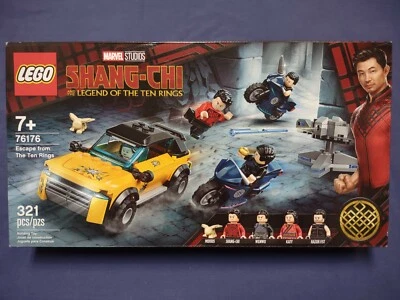New Lego Marvel Shang-Chi Escape from the Ten Rings Building Toy 76176 321pcs 7+ - Image 1 of 3