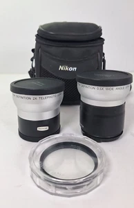 2 Digital Concepts Digital High Definition 0.5X & 2X Wide Angle Lens Nikon 5700 - Picture 1 of 12