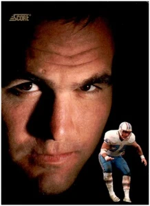 1991 Score NFL Dream Autograph Bruce Hurst #684 Houston Football Card - Picture 1 of 2