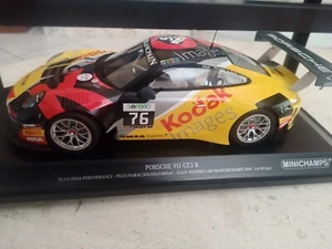 MINICHAMPS 1/18 Porsche 911 GT3 R #76 10th 24 H Francorchamps 2016 - Foto 1 di 6