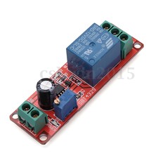 Module Relay Relais Temporisé 12V Minuteur Temporisateur Réglable Puce NE555