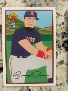 TOPPS 1989 BOWMAN X KEITH SHORE WAVE 2 ROOKIE CARD RED SOX BOBBY DALBEC #25 - Picture 1 of 1