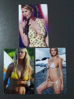 MAREILE HÖPPNER/KATE UPTON/BROOKLYN DECKER 3 Fotos 10x15cm   Photo Illustrated 3 - Bild 1 von 4