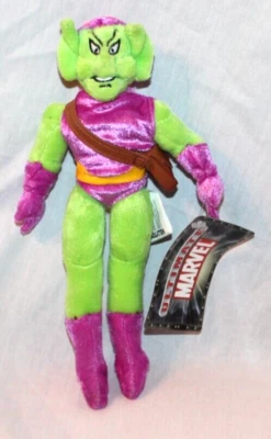NEW WITH TAGS 2001 GREEN GOBLIN ULTIMATE MARVEL  PLUSH 10 " TALL - Image 1 of 2