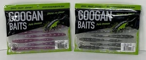 2 Googan Baits Drag-N-Drop 9 Pack 4" GDD-MDN & GDD-WMR - Picture 1 of 6