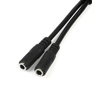 StarTech headphone/microphone 3.5mm 4 position-2x 3 position Headset adapter - Picture 1 of 5