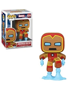 Funko Pop! Vinilo: Marvel - Gingerbread Iron Man #934 - Imagen 1 de 3