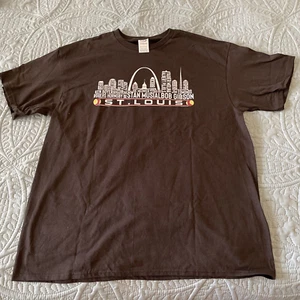 T-Shirt St. Louis XL Baseball schwarz Delta Pro Weight - Bild 1 von 6