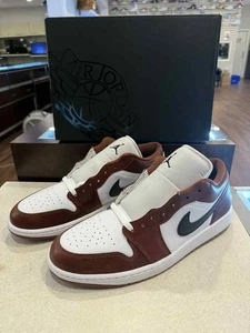 Nike Air Jordan 1 Low SE Shoes White Black Dark Pony HF3148-102 SPB-TS 351586 - Picture 1 of 14